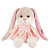 Мягкая игрушка Зайка Лин в кружевном розовом платье 20 см Jack&Lin JL-04202317-20